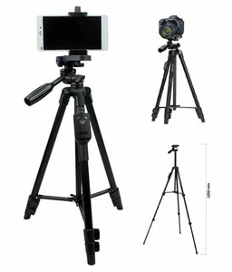 [NEW] 360° Stick Tripod with Remote for iPhone XS MAX XR X 8 8 Plus 7 Samsung LG - Picture 1 of 8
