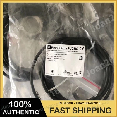 1PC NEW PEPPERL + FUCHS NBB15-30GM50-E2 sensor free shipping - Image 1 of 2