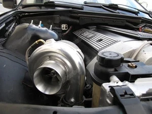 PREMIUM STAINLESS Top Mount T3 T04E Turbo Manifold For 92-98 BMW E36 325i 328i - Picture 1 of 6