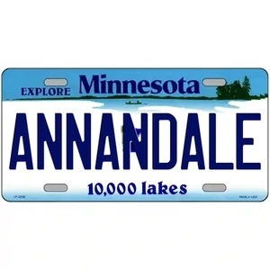 Annandale Minnesota Metal Sign - Picture 1 of 1