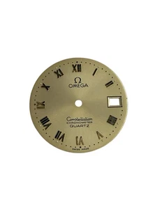 Omega Constellation Chronometer Quartz Gold Dial And Bezel For Parts - Picture 1 of 3