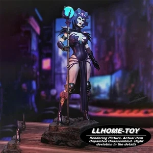 Evil-Lyn 1/4 52CM 3D Printing Model Kit Unpainted Unassembled GK Statue Figure - Picture 1 of 6