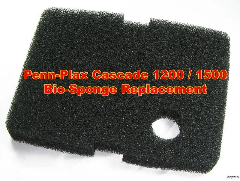 Bio Sponge Filter for Penn-Plax Cascade 1200 1500 - 2pk
