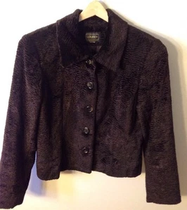 Louben Med Brown Faux Blazer - Picture 1 of 12
