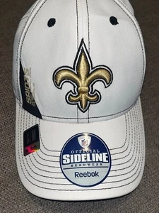 Gorra New Orleans Saints Reebok NFL Moda Ajustada Talla Pequeña Mediana - Imagen 1 de 6