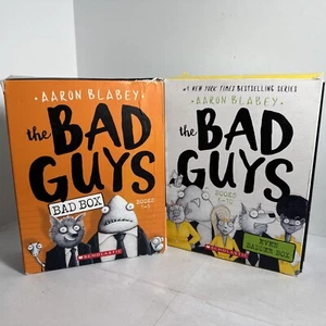 THE BAD GUYS Series Lot Of 9- set 1, Books 1 2 3 4 5 Set 2, Books 6 7 8 10 No 9 - Imagen 1 de 13