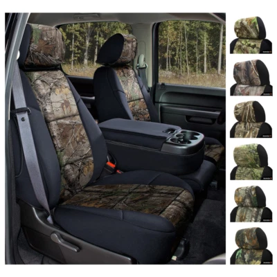 Coverking Neosupreme Realtree Custom Fit Front Seat Covers for Ford F150 - Image 1 of 4