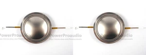 2x Voice coil 34.4mm 34.5mm Titanium Diaphragm Repair Kit dome 8ohm Double ring - Picture 1 of 6