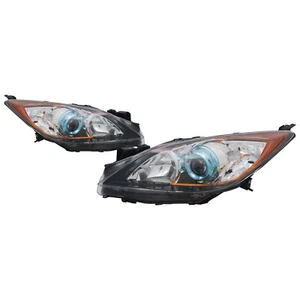 Halogen Headlight Driver Passenger Set For Mazda 3 2012-2013 CAPA Certified - Picture 1 of 1