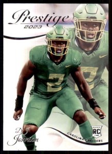 2023 Prestige Rookies #330 DJ Johnson - Carolina Panthers