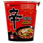 68g Nong Shim Shin Cup Instand Nudelsuppe scharf im Becher Noodle Soup Korea
