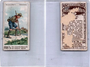 V39 J.S. Fry, Scout Series, 1912, #23 Woodcraft Tracking (D) - Picture 1 of 1