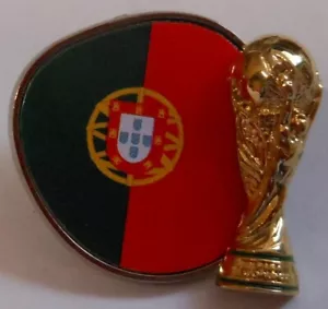 Fußball WM 2014 Pin Brasilien Anstecker Team Portugal Pokal Sammler Fans FP120 - Bild 1 von 2