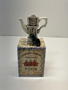 Cardew Design Tiny Teapots. Grandfather Clock - Picture 1 of 9