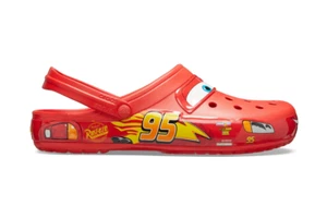 NUEVO Zapato Zueco Rayo McQueen Crocs Adulto Limitado Clásico Disney Sin Iluminación - Imagen 1 de 5