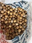 Hole Wooden Beads Diy Necklace Bracelet Charms Jewelry Making Lot