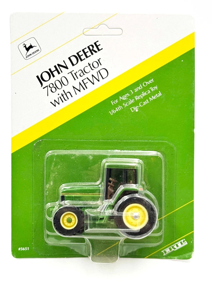 1/64 John Deere 7800 Tractor With Front Wheel Assist - Image 1 of 1
