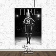 POSTER KOBE BRYANT NBA BASKET LOS ANGELS RIP ARREDO PARETE QUADRO CANVAS 93X68