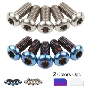 1062 Titanium Derby Cover Bolts Screws For Harley Road Glide Custom FLTRX 10-13 - Picture 1 of 12