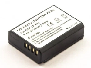 Akku für Canon LP-E10 / EOS 1100D / 1200D / 1300D / 2000D / Rebel T3 / T5 / T6 - Bild 1 von 3