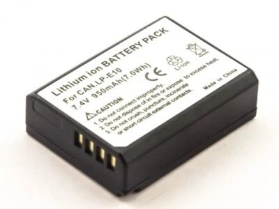 GENERISCH / HERSTELLER ECO Akku für Canon LP-E10 / EOS 1100D / 1200D / 1300D / 2000D / Rebel T3 / T5 / T6