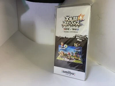 COMO NUEVO Super Smash Bros Amiibo Diorama Set Kit Nintendo 3DS/Switch/Wii U #51A Foto 1 de 4