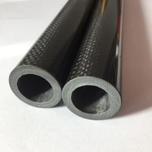 3K Carbon Fiber Tube 5mm 6mm 7mm 8 9mm 10mm x 1000mm Bearing Rod Kite Wrapped-H - Picture 1 of 27