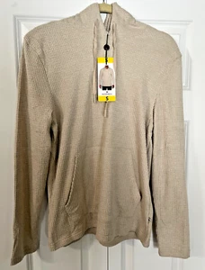 Rainforest Lounge Herren Hoodie weich strukturiert hellbraun Gr. S neu mit Etikett - Bild 1 von 7