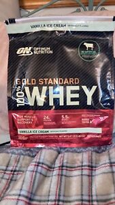 protein powder 6.64 Lb. Bag .Optimum Nutrition.. Vanilla Ice Cream.. Great Price