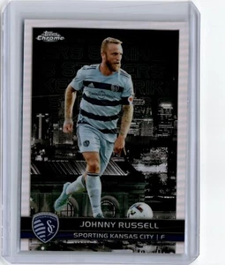 Johnny Russell BIG CITY STRIKERS 2023 Topps Chrome MLS #BCS-16 Sporting KC SKC - Picture 1 of 2