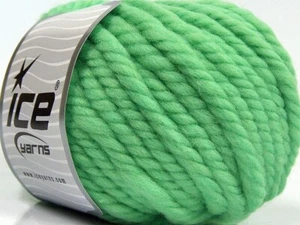 Light Green Merino XL Yarn 77066 Ice 100% Merino Wool Yarn Super Bulky 100gr 32y - Picture 1 of 6
