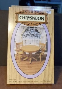 Dollhouse Miniature Table Chair Kit Chrysnbon 1:12 inch scale E140 DollysGallery - Picture 1 of 1