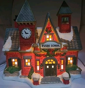Santas Workbench Essex School Lighted Vintage Rare - Picture 1 of 5