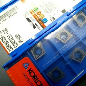 10pcs NEW KORLOY CNC Blade CCMT09T304-C25 PC9030 - Picture 1 of 1