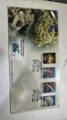 Malaysia 1997 fdc international year of reef first day cover - Image 1 of 2