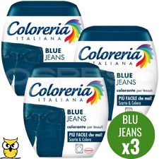 6PZ GREY COLORERIA Italiana Jeans Blu Colorante Tessuti Cotone Seta Lino  Viscosa EUR 41,99 - PicClick IT