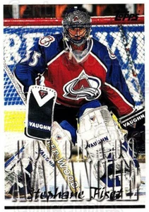 1995-96 Topps #284 Stephane Fiset - Picture 1 of 1