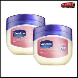 Vaseline, 100% Pure Petroleum Jelly Baby, 13 oz - PACK OF 2 - Dermatologist rec - Picture 1 of 7