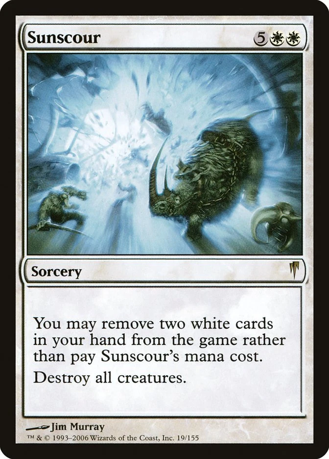 MTG Magic the Gathering Sunscour (19/155) Coldsnap LP - Image 1 of 1