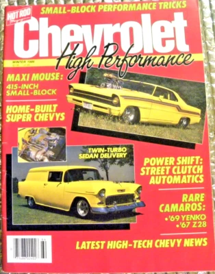 Hot Rod Magazine Winter 1986 Chevrolet High Performance Issue - Image 1 of 4