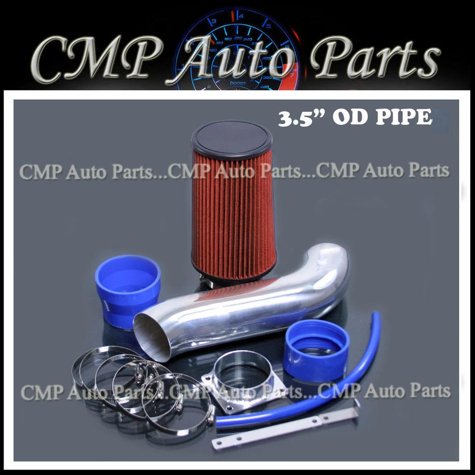 蓝色红色空气输入套件 适合 2003 2004 年 Mercury MARAUDER 4.6 4.6 升 发动机 — 第 1/1 张图片