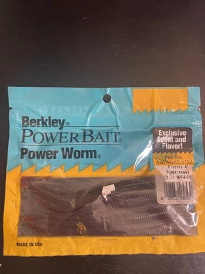 Berkley Powerbait 4" Power Worm Finesse MPF4 12ct Muchos Colores Nuevo en Paquete Foto 1 de 3