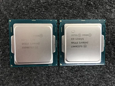 (Lote de 2) Intel Xeon E3-1230 V5 3.40GHz Quad-Core CPU SR2LE LGA1151 - C763 - Imagem 1 de 4