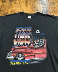 Vintage Los Lobos Shirt Size XL Mexican Rock Band California Mexico Wolf Wolves - Picture 1 of 18