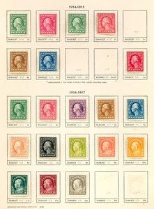 U.S. STAMP ~ SC. 448-49, 452-53, 457-58, 461-466, 468-475 ~ MINT HINGED - Picture 1 of 1
