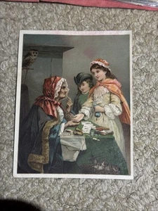 Fred L. Gould Trade Card-The Gipsy Fortune Teller-Frewsburg, NY. R49 - Picture 1 of 2