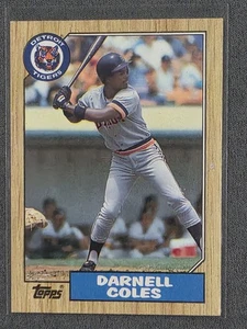 Darnell Coles #411 1987 Topps - Tigers  - Picture 1 of 1
