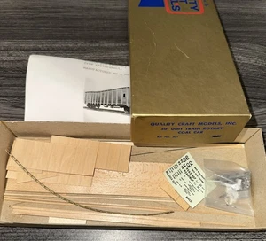 Quality Craft Models HO Bausatz #301 50’ Unit Train Rotary Coal Car NOS! - Bild 1 von 3