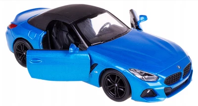 BMW Z4 Germany Sports Car Model Toy Diecast Blue 1:34 Scale Kinsmart - Image 1 of 3