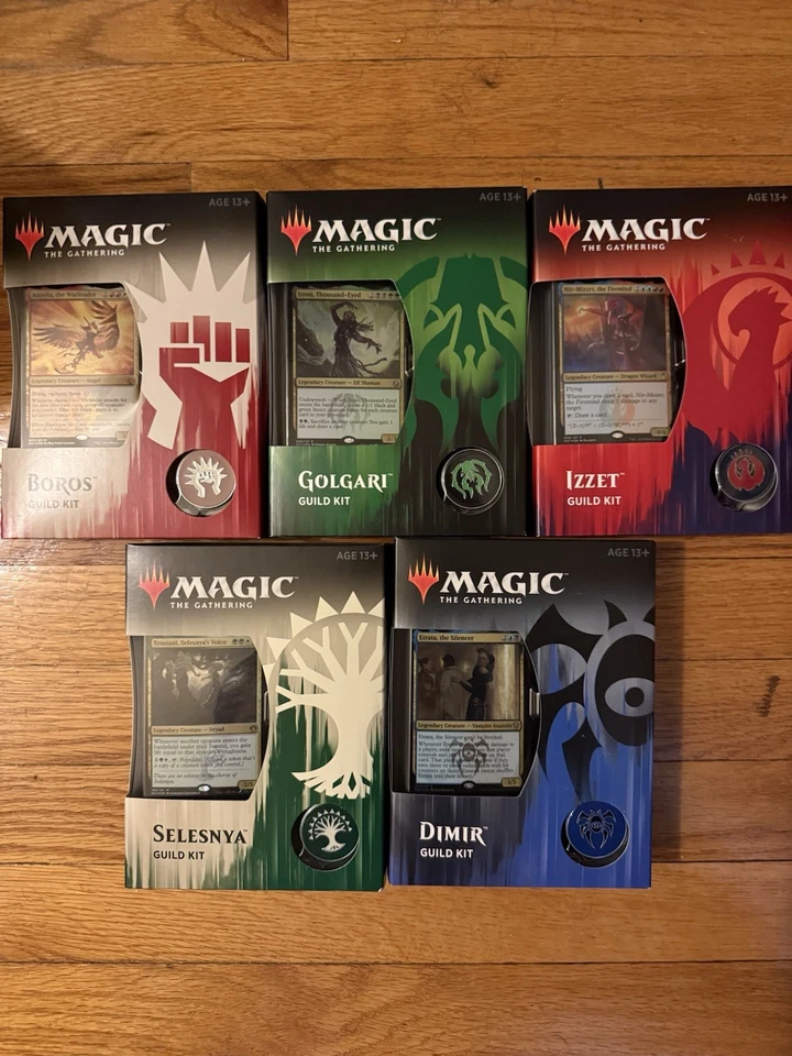 Magic: The Gathering Guilds of Ravnica 5x60 Card Decks